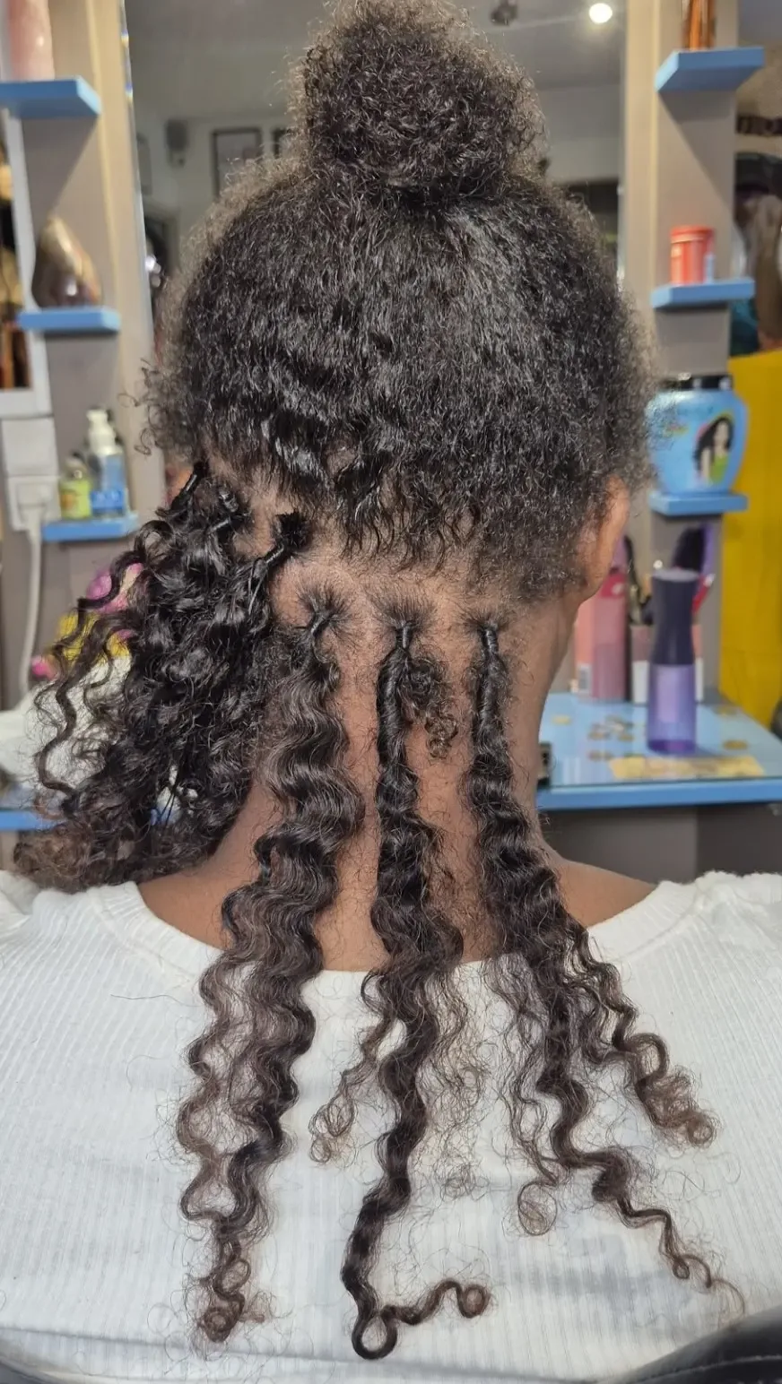 Pose d'extensions aux fils