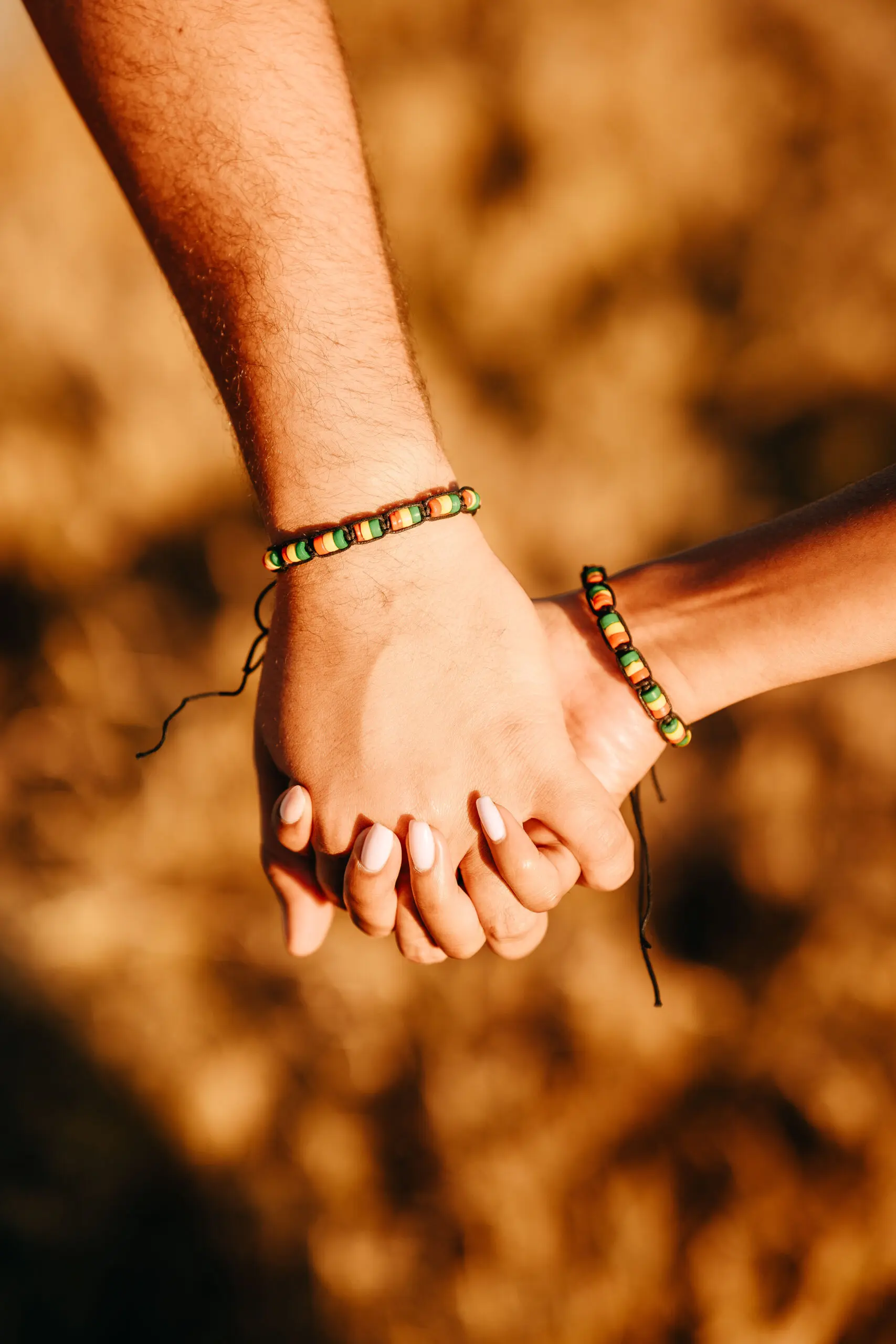 Bracelet Vert Jaune Rouge