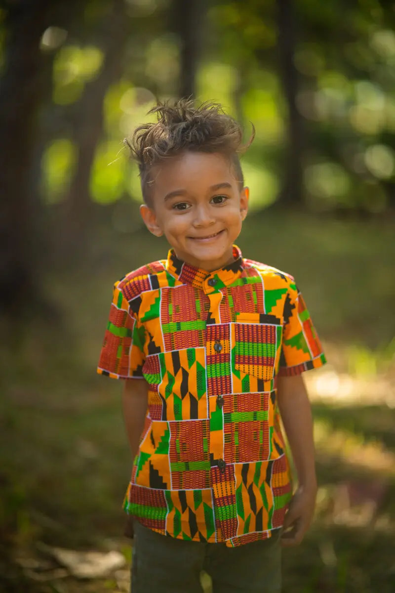 Chemise enfant Ashanti Orange