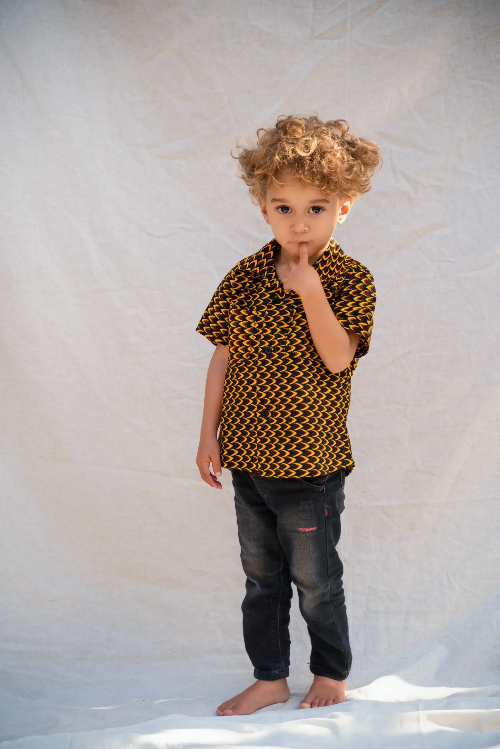 Chemise Enfant Flamme