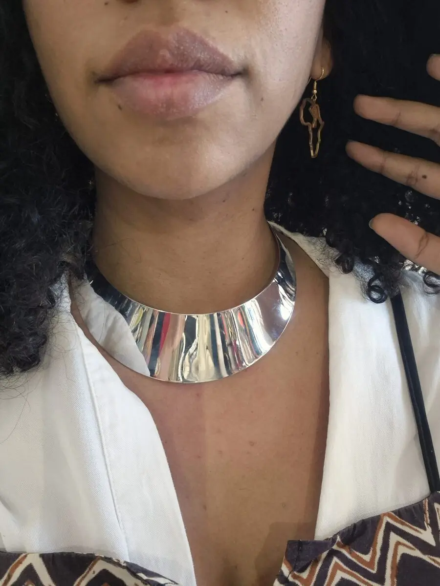 Collier argenté