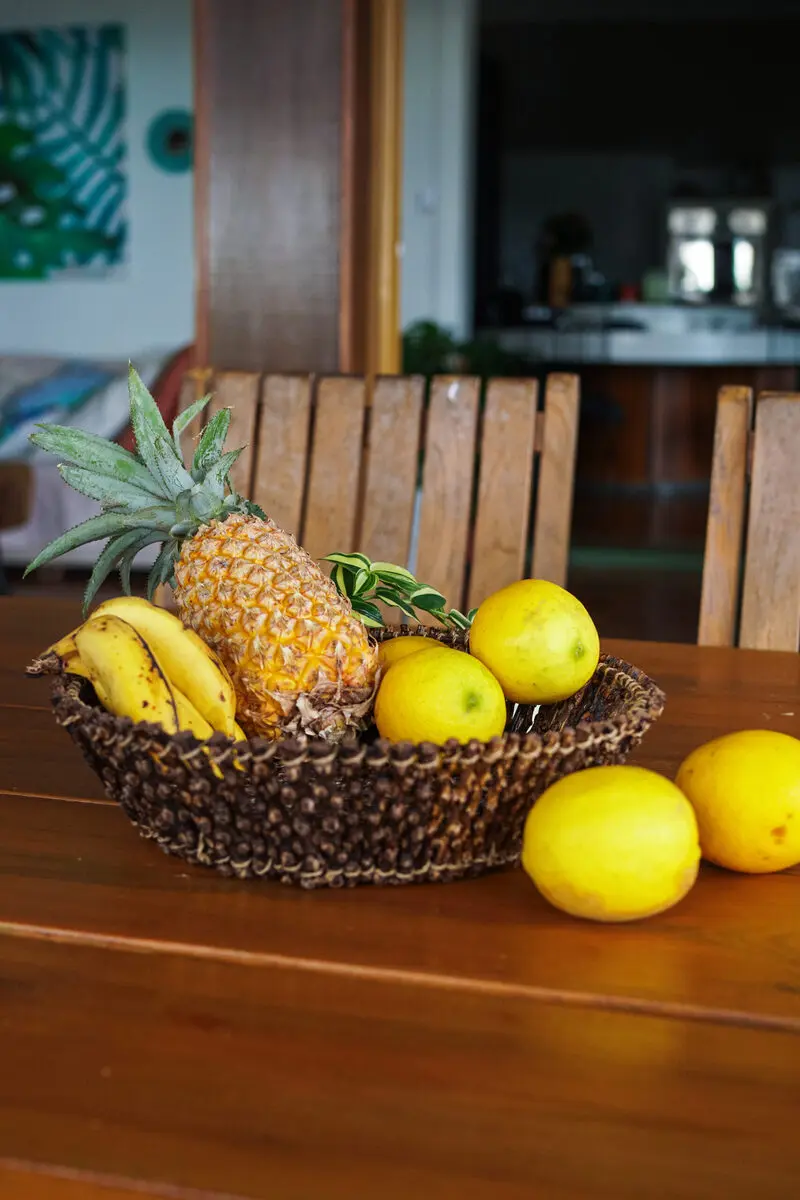 Corbeille à fruits ronde