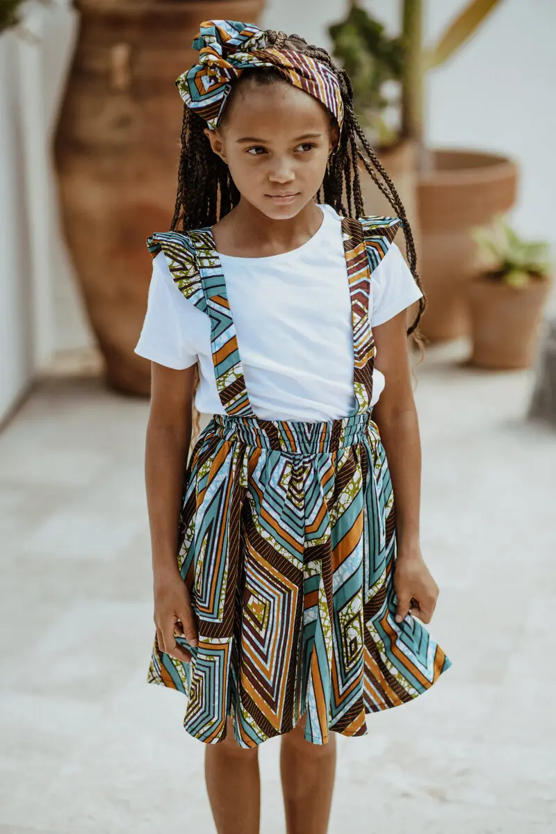 Jupe Enfant à Bretelles Kribi