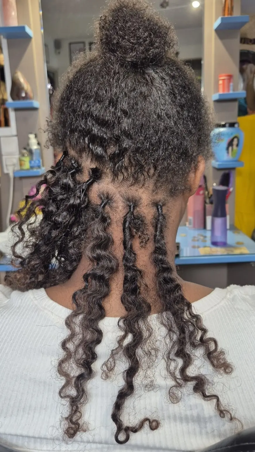 Pose d'extensions aux fils