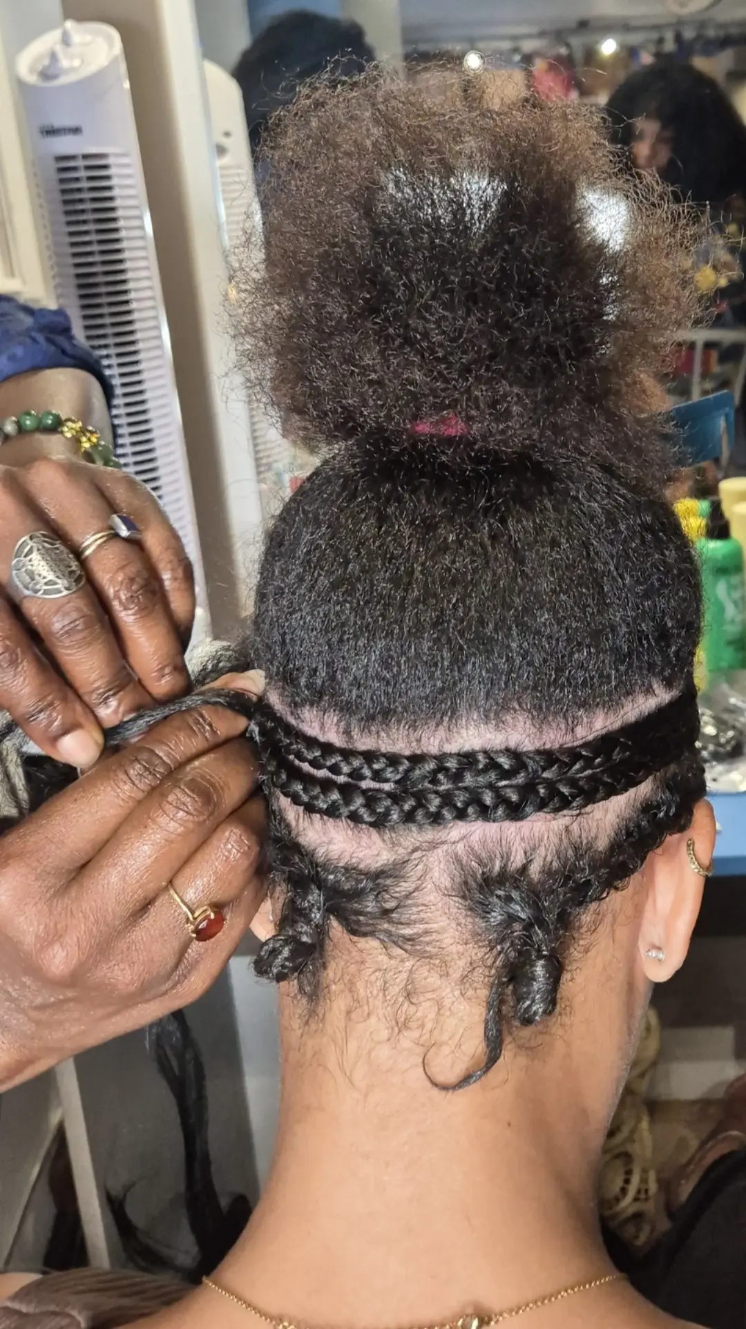 Pose de Tissage