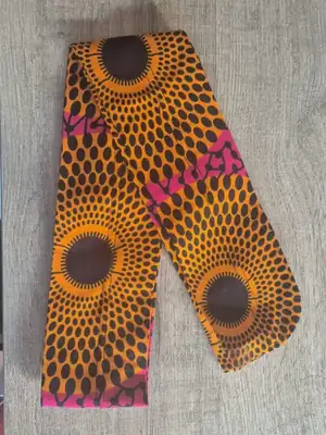 Bandeau à cheveux Aïda rose 3