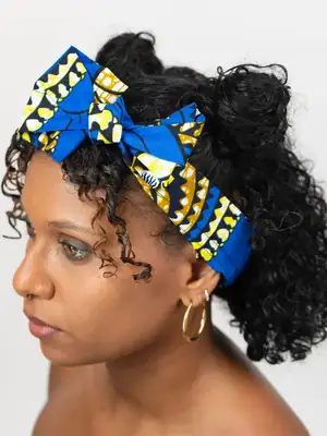Bandeau à cheveux Akwélé