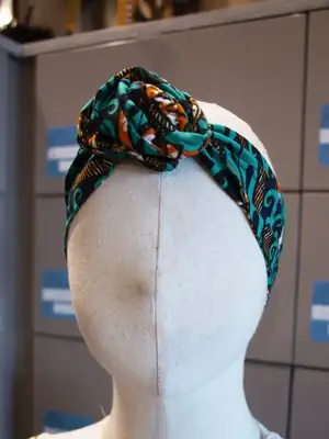 Bandeau à cheveux Émeraude 3