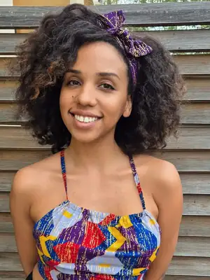 Bandeau à cheveux Senia mauve 11