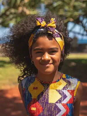 Bandeau à cheveux Senia à motif 3