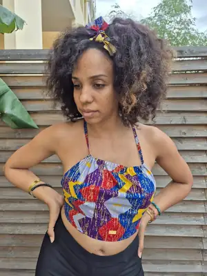 Bandeau à cheveux Senia à motif 9