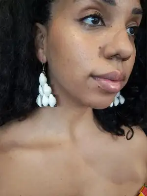 Boucles d'oreilles Cauris 9