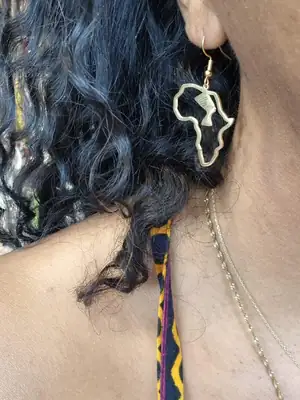 Boucles d'oreilles Néfertiti 3
