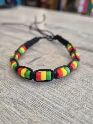 Bracelet Vert Jaune Rouge 3