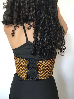 Ceinture corset Flamme 4
