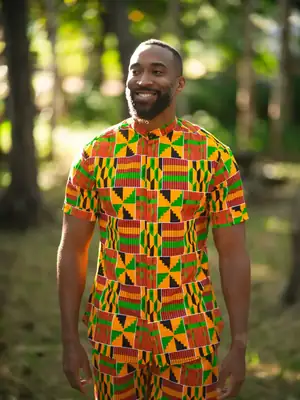 Chemise Ashanti Orange