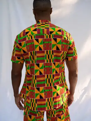 Chemise Ashanti Orange 3