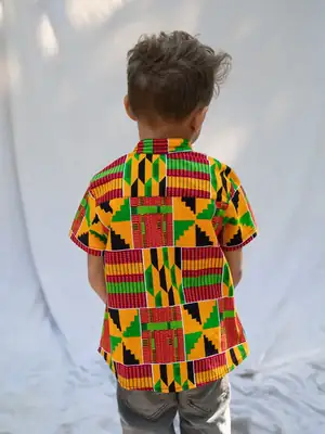 Chemise enfant Ashanti Orange 3