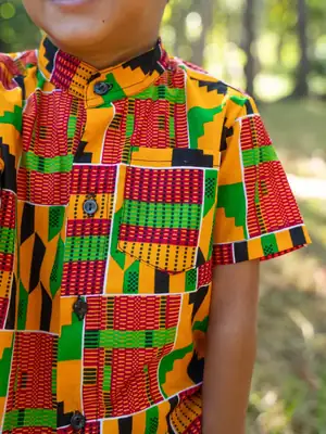 Chemise enfant Ashanti Orange 4