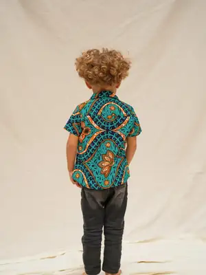 Chemise Enfant Émeraude 3