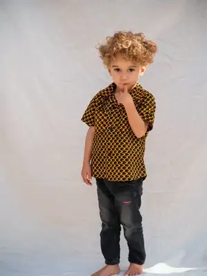 Chemise Enfant Flamme