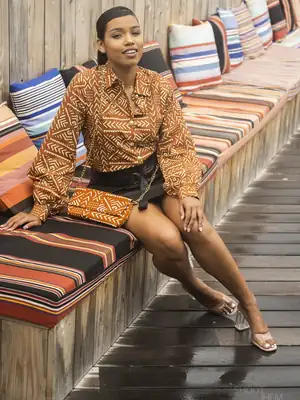 Chemise et pochette Morgane