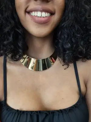 Collier doré