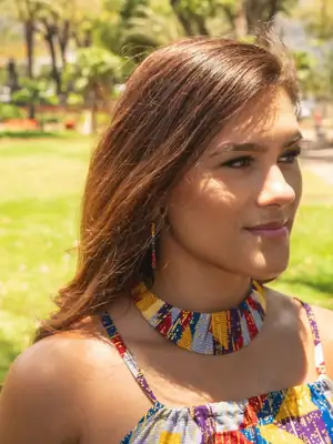 Collier Senia à motif 5