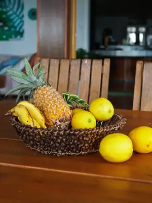 Corbeille à fruits ronde
