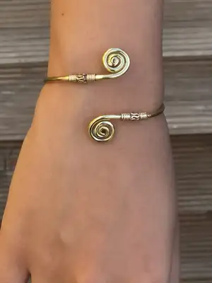 Jonc doré double 3