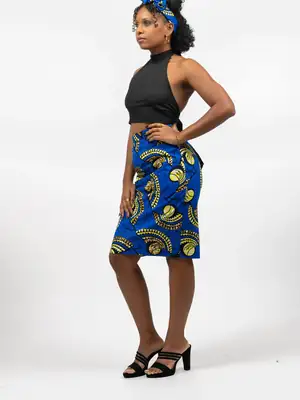 Jupe crayon Akwélé