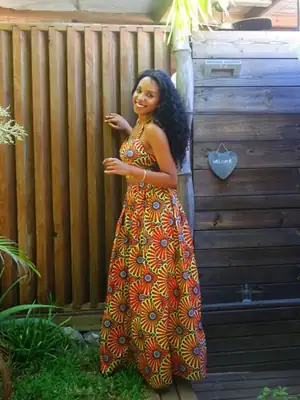 Maxi Jupe d'ensemble Acha (2 coloris)