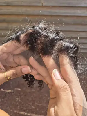 Lace frontale Deep curl