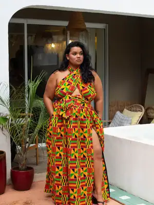 Maxi Jupe Ashanti Orange 4