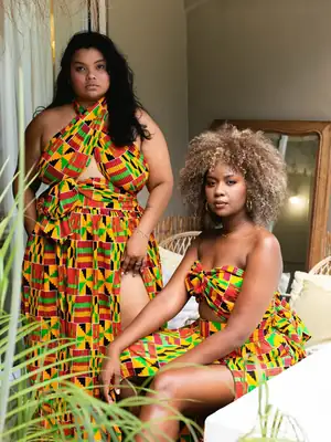 Maxi Jupe Ashanti Orange 5