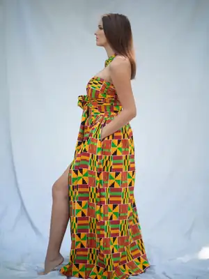 Maxi Jupe Ashanti Orange 7