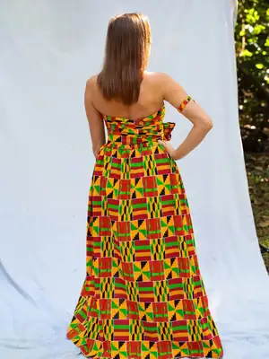 Maxi Jupe Ashanti Orange 8