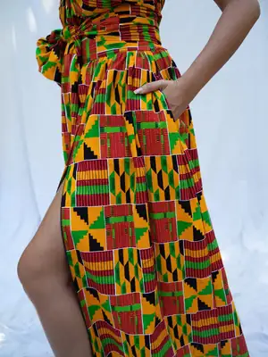 Maxi Jupe Ashanti Orange 10