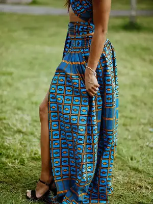 Maxi Jupe Bafia