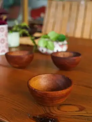 Mini bol Mahogany
