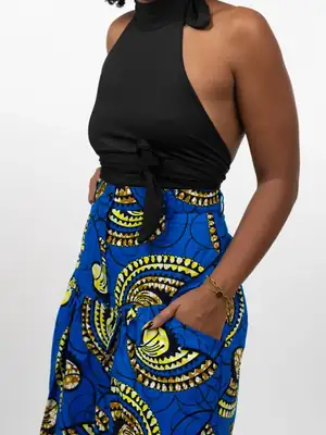 Pantalon évasé Akwélé 4