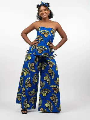Pantalon évasé Akwélé 5