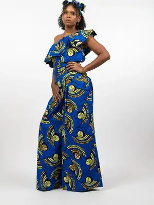 Pantalon évasé Akwélé 6