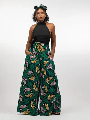 Pantalon évasé Keba