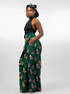 Pantalon évasé Keba