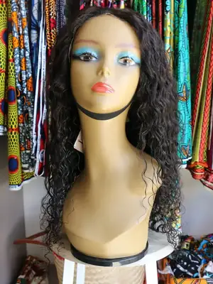 Perruque lace frontale Deep curl 20 pouces