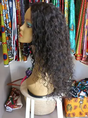 Perruque lace frontale Deep curl 20 pouces 3