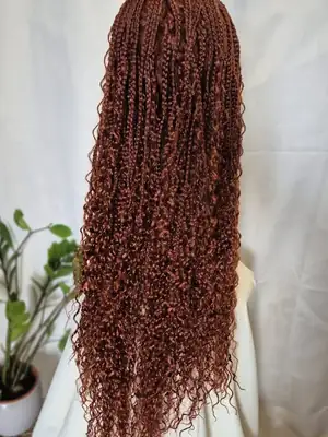 Perruque synthétique tresses goddess 3