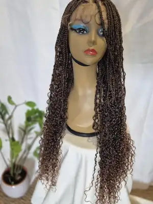 Perruque synthétique tresses goddess 5