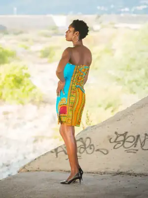 Robe Dashiki bustier (4 coloris) 9
